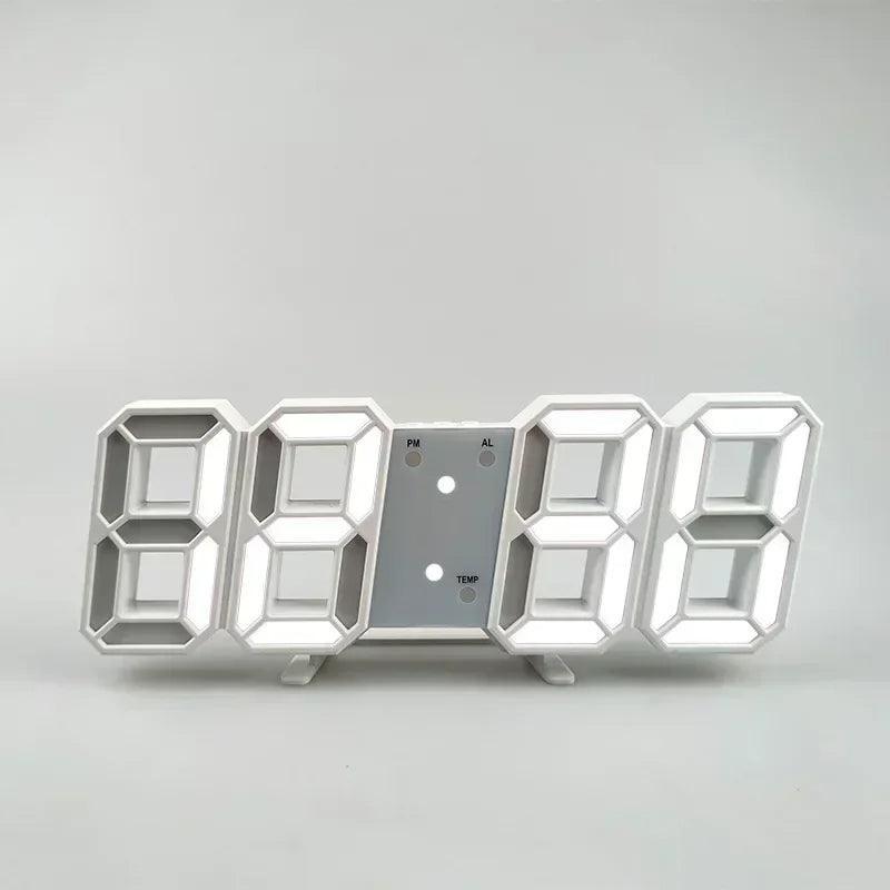Relógio digital 3D LED - Cia Max