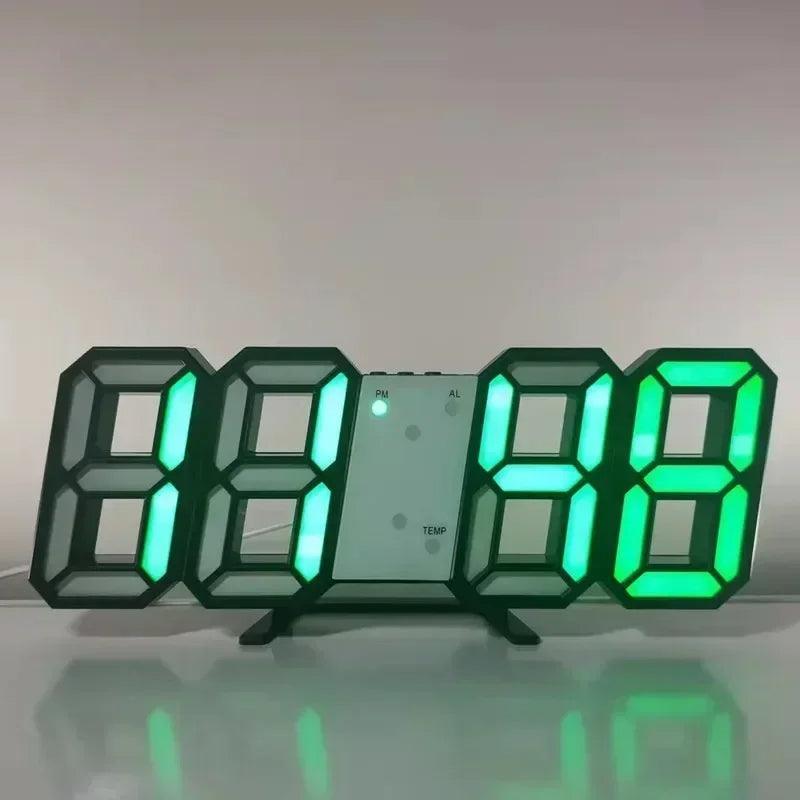 Relógio digital 3D LED - Cia Max