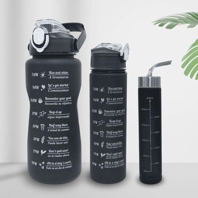 kit 3 garrafa de água - Cia Max