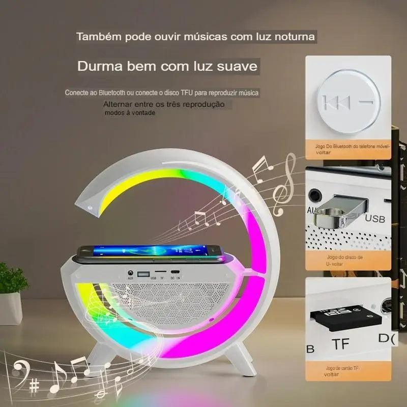 G-Speaker a caixa de som com carregamento sem fio - Cia Max