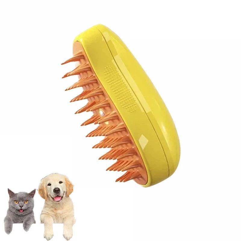 Escova a vapor para cães e gatos - Cia Max