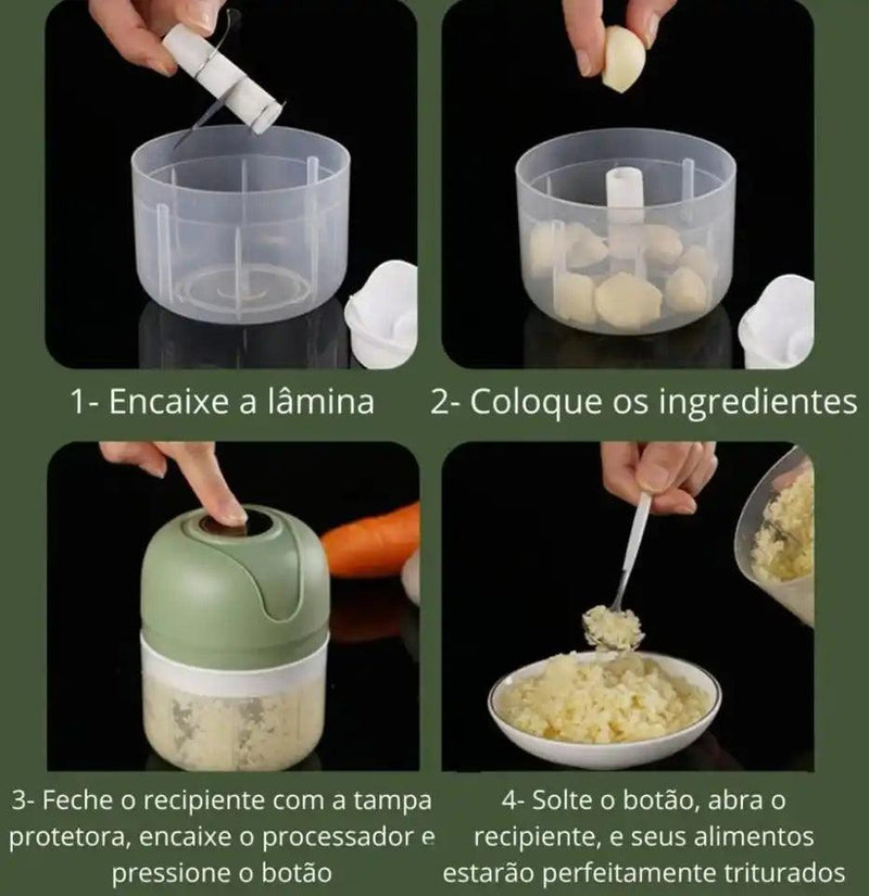 Mini Processador de alimentos - Cia Max